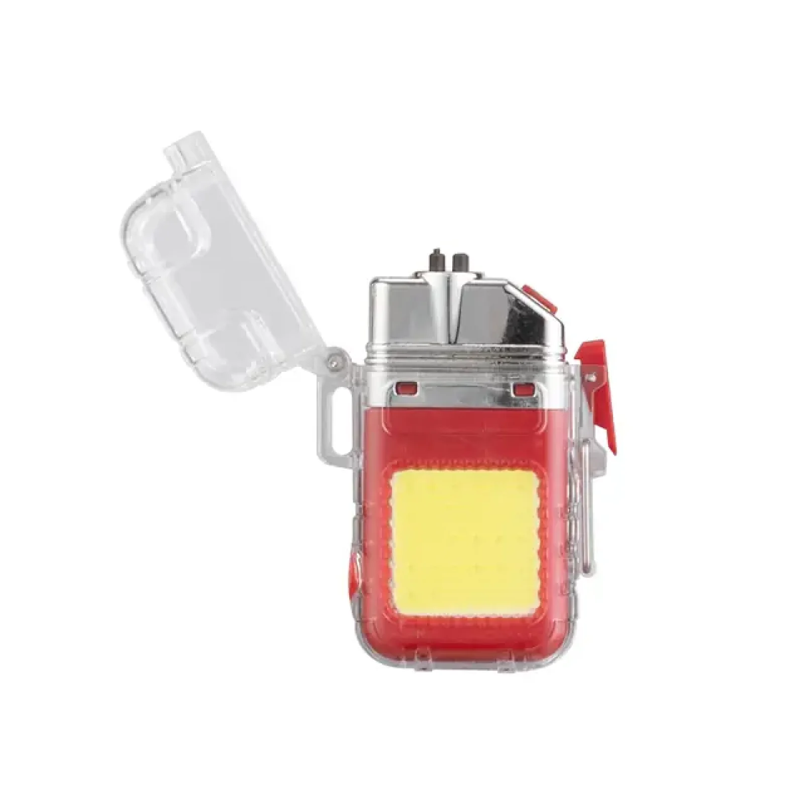 Ліхтар брелок з плазмовою запальничкою INTERTOOL (LB-0165) UA
