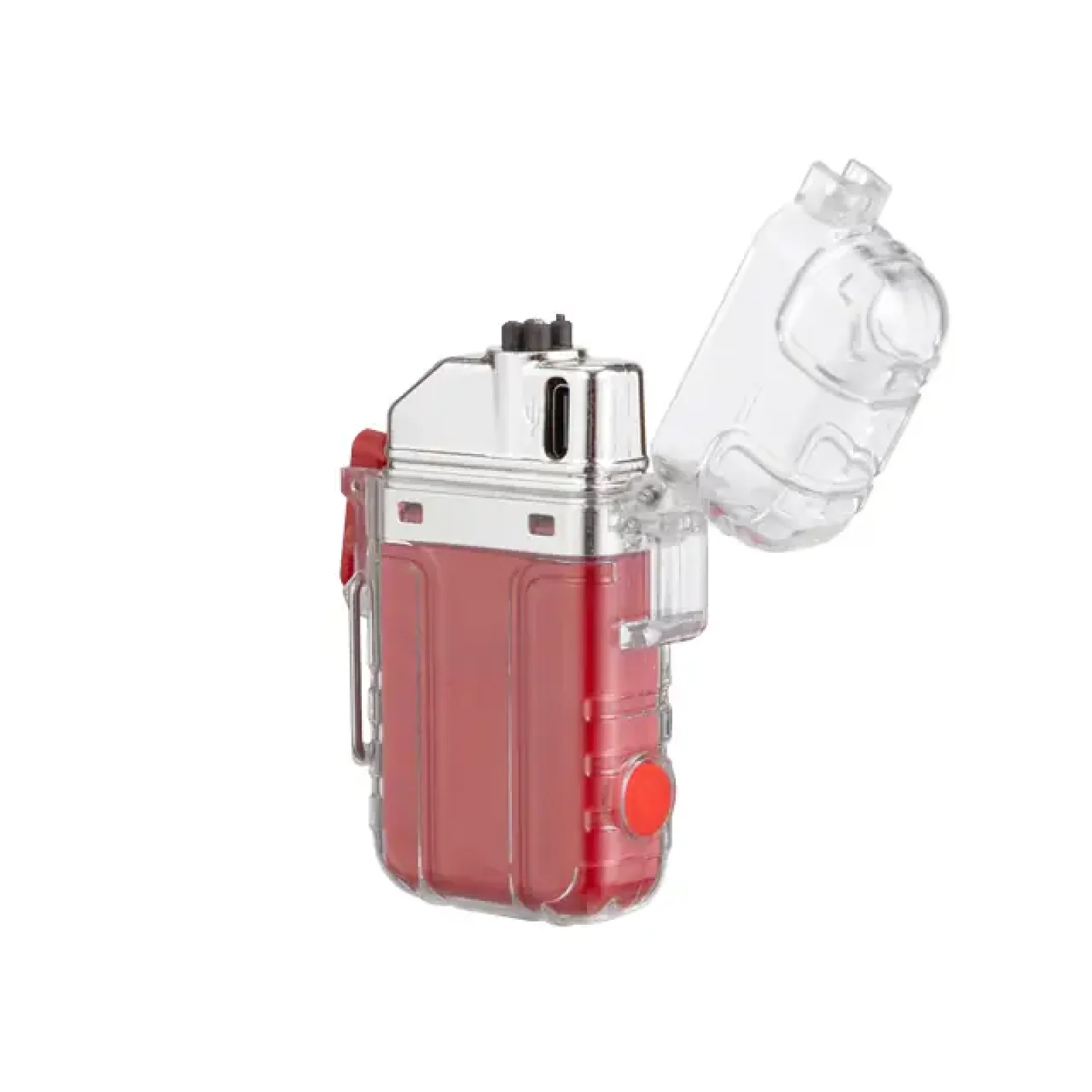 Ліхтар брелок з плазмовою запальничкою INTERTOOL (LB-0165) UA