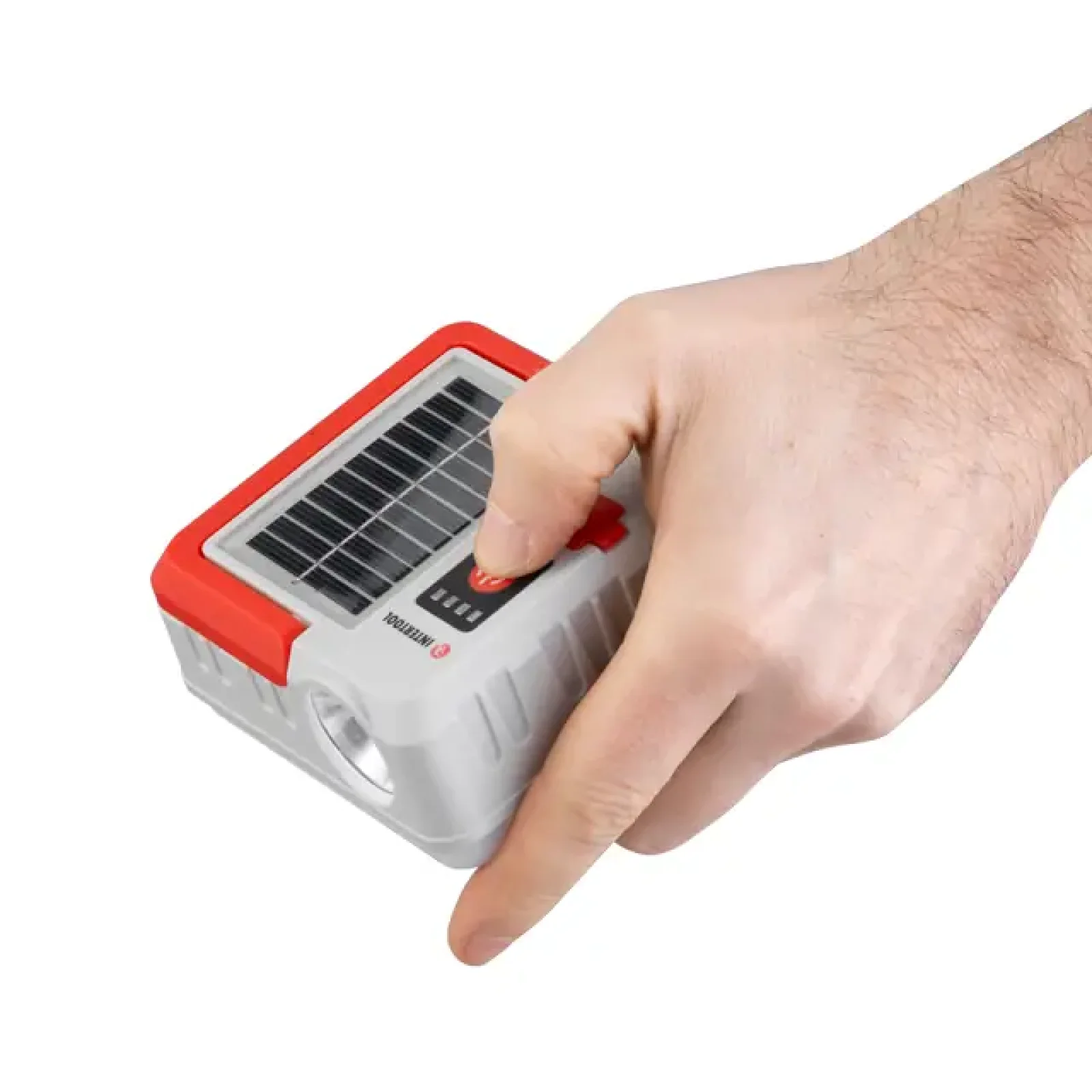 Ліхтар для кемпінгу, 1LED + 28SMD, PowerBank INTERTOOL (LB-0216) UA