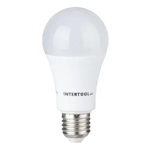 Лампа світлодіодна LED A60, E27, 15 Вт, 150-300 В, 4000 K, 30000 год, гарантія 3 роки INTERTOOL (LL-0017) UA