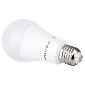Лампа світлодіодна LED A60, E27, 15 Вт, 150-300 В, 4000 K, 30000 год, гарантія 3 роки INTERTOOL (LL-0017) UA