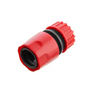 З'єднувач 1/2" з аквастопом для шланга 1/2" INTERTOOL (GE-1019) UA