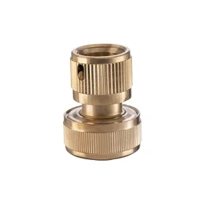 Конектор латунний з аквастопом 1/2