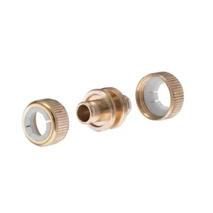 Муфта латунна ремонтно-з'єднувальна для шланга 1/2