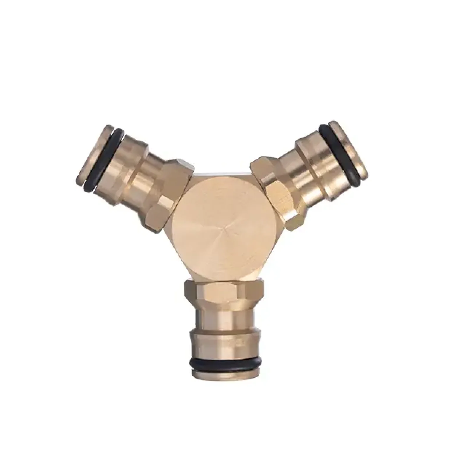 Трійник латунний для з'єднувача 1/2