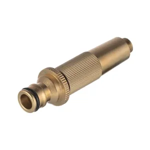 Насадка латунна для поливу 1/2", плавне регулювання потоку води, STORM INTERTOOL (GE-1421) UA