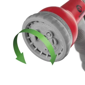 Пістолет-розпилювач для поливу, 8 режимів, матеріали: ABS, PP, TPR INTERTOOL (GE-0001) UA