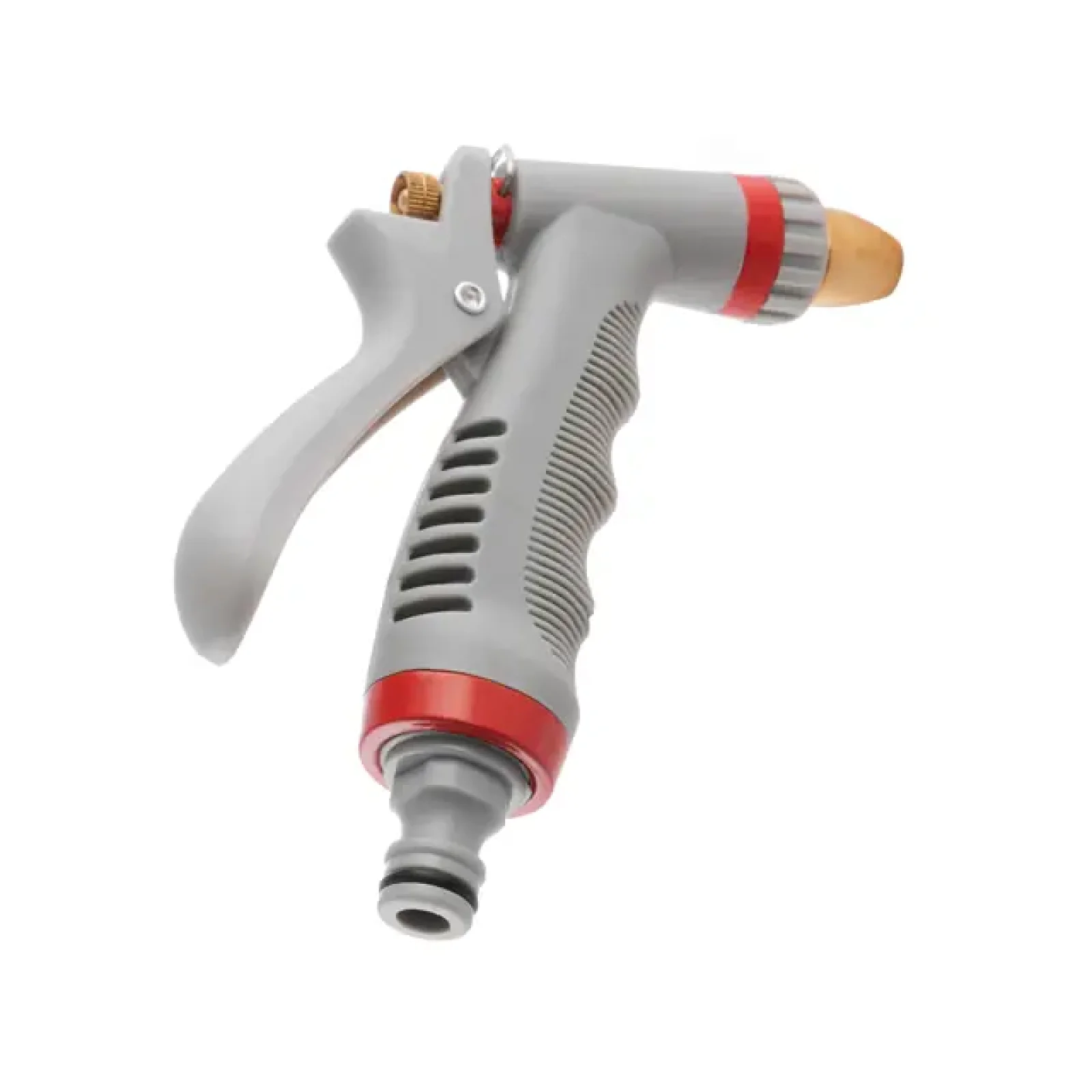 Пістолет-розпилювач для поливу, 3 режими, плавне регулювання потоку води, матеріали: ABS, PP, TPR, Zinc alloy, Brass INTERTOOL (GE-0012) UA