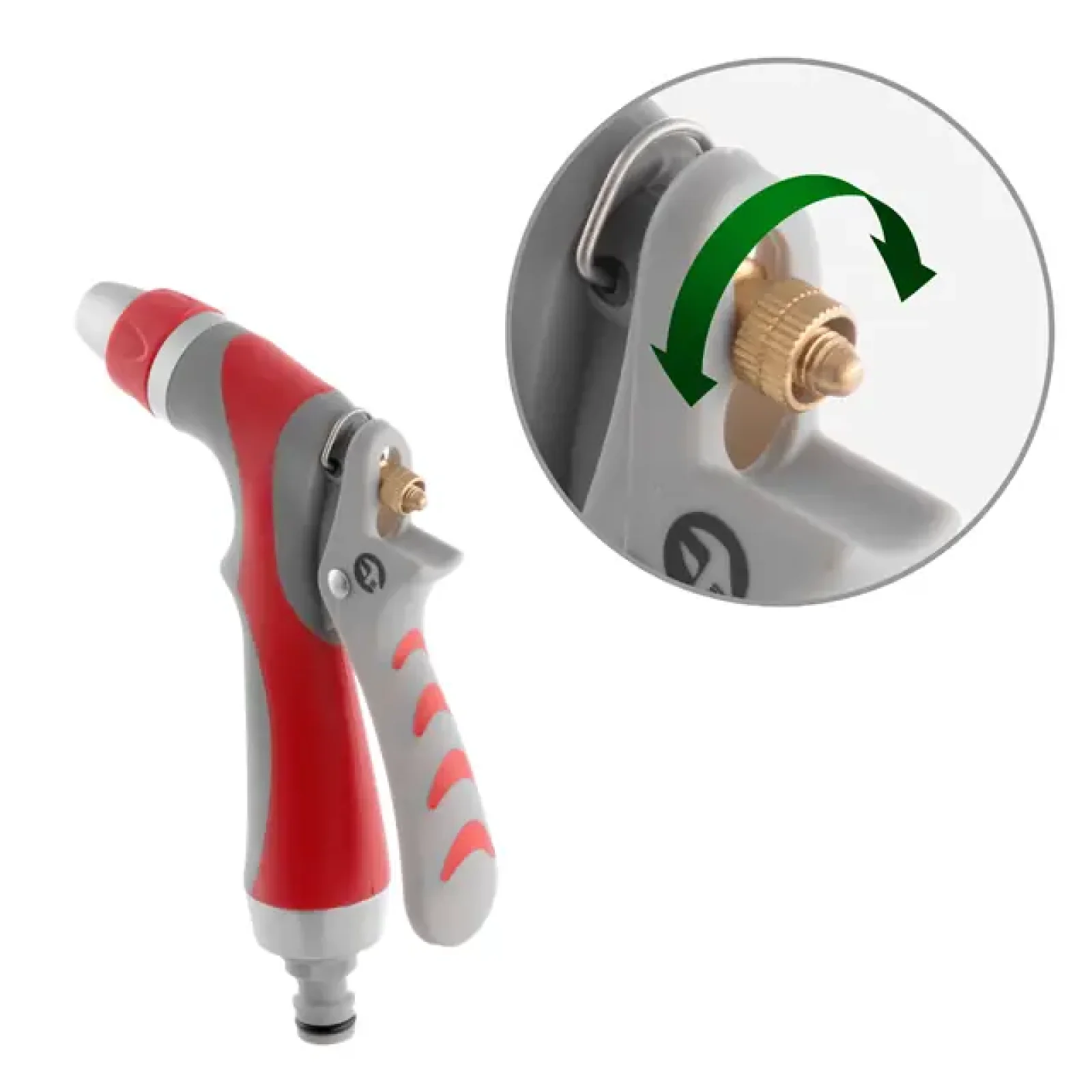 Пістолет-розпилювач для поливу, 3 режими, плавне регулювання потоку води, LUXURY INTERTOOL (GE-0017) UA