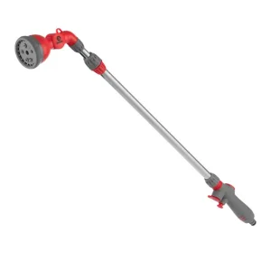 Пістолет-розпилювач для поливу, на телескопічній штанзі 90-120 см, 9 режимів, матеріали: ABS, TPR INTERTOOL (GE-0043) UA