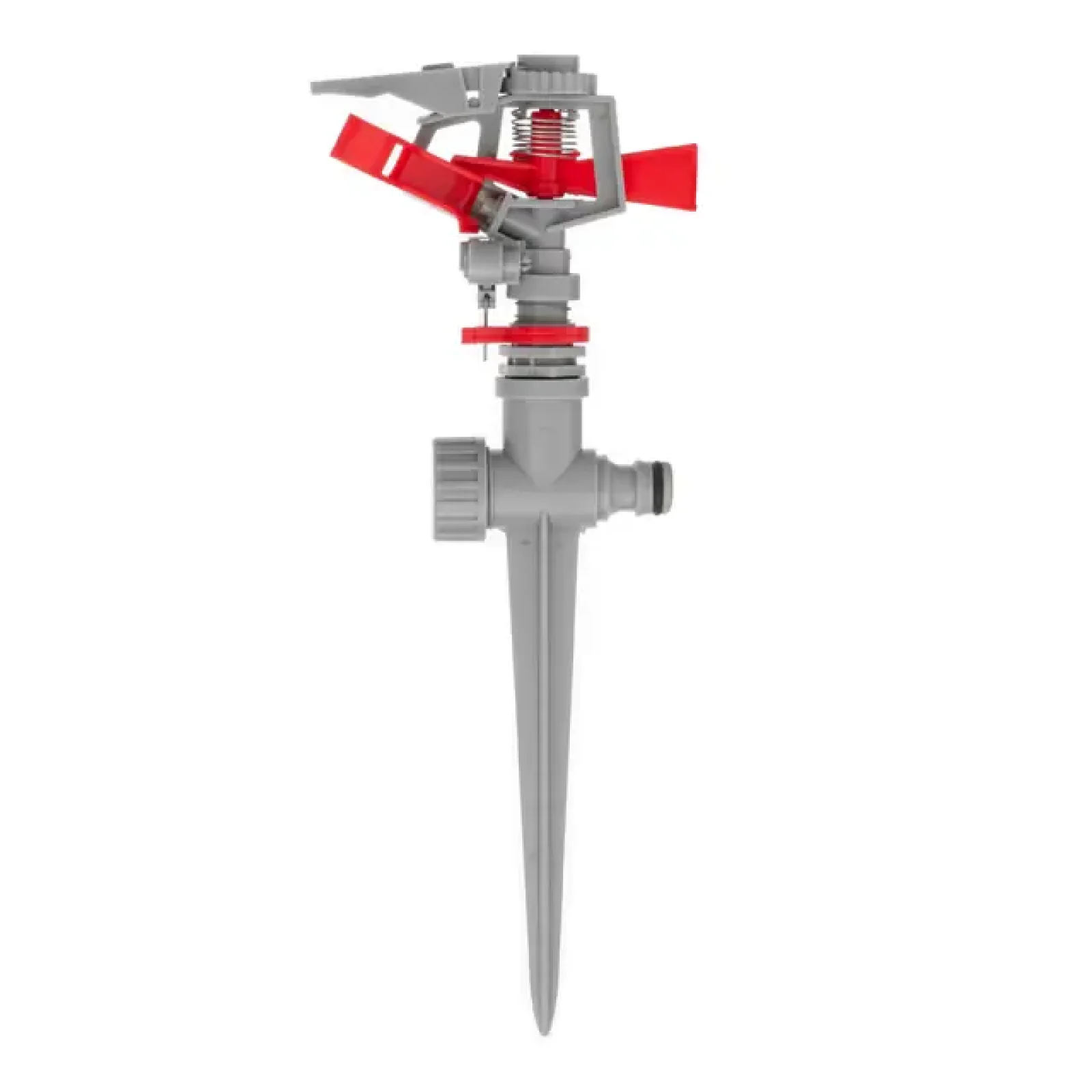 Дощувач пульсаційний на кілку, з повною або частковою зоною поливу до 12 м, матеріали: PP, ABS INTERTOOL (GE-0051) UA