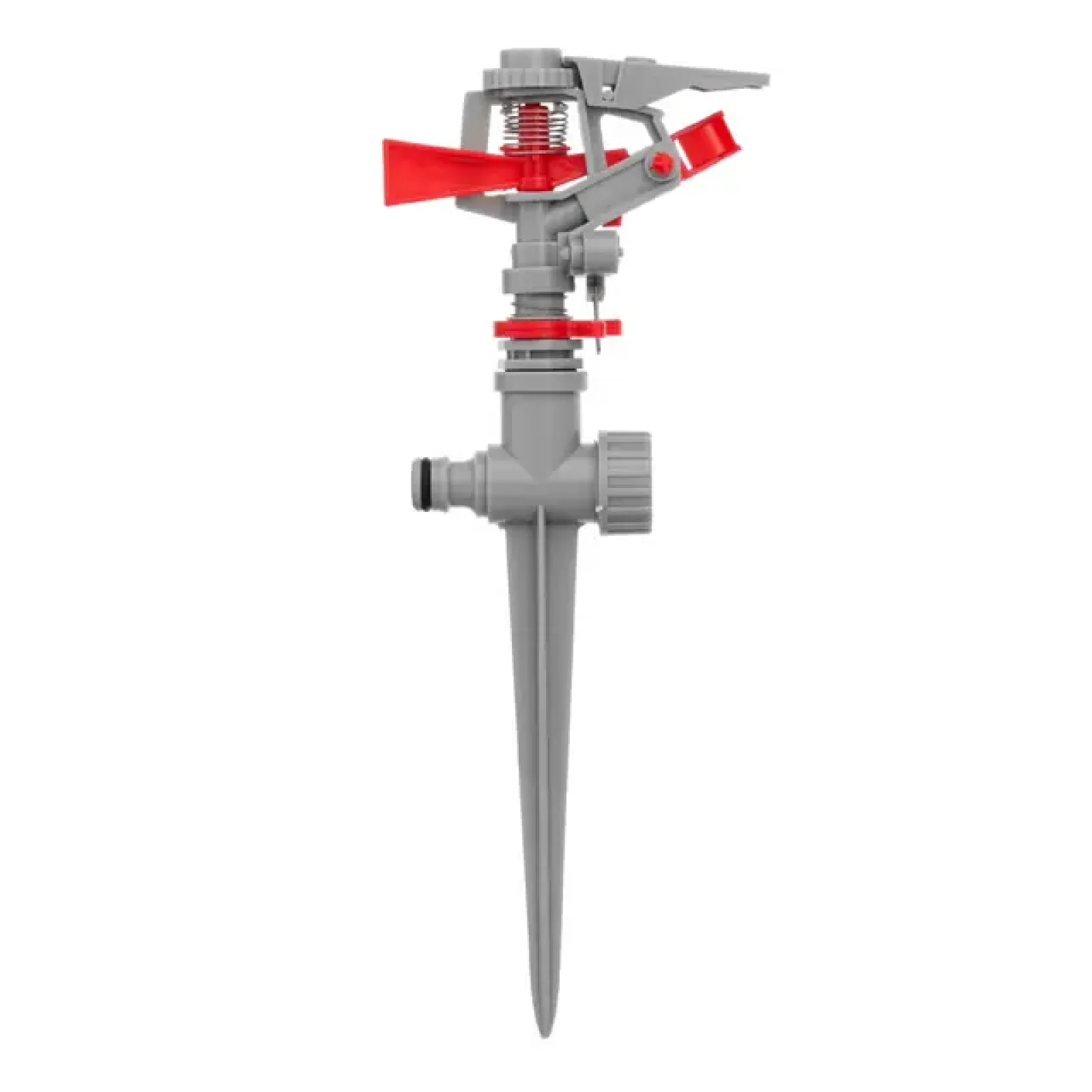 Дощувач пульсаційний на кілку, з повною або частковою зоною поливу до 12 м, матеріали: PP, ABS INTERTOOL (GE-0051) UA