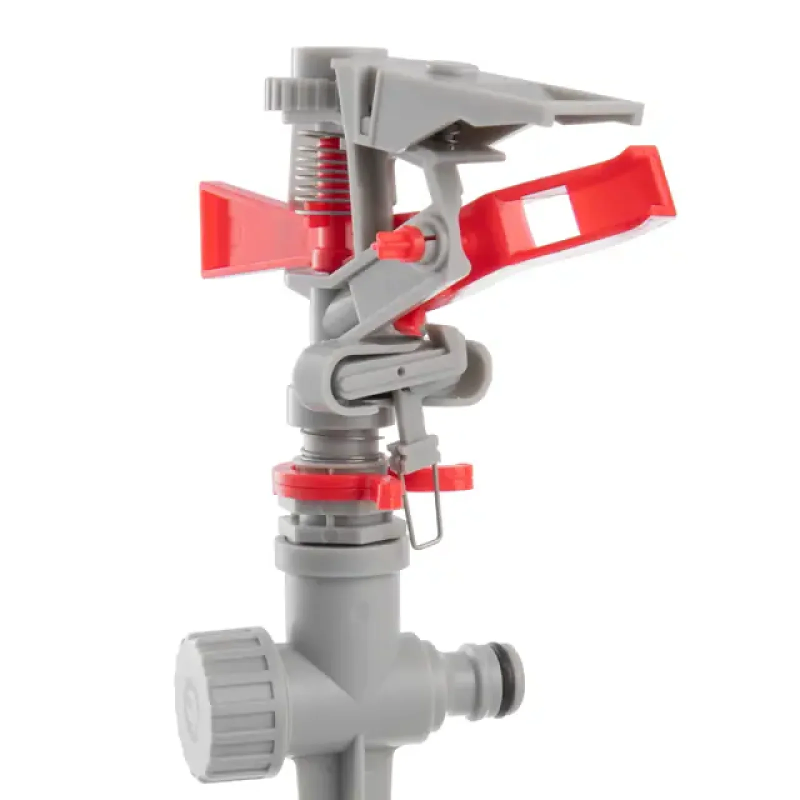 Дощувач пульсаційний на кілку, з повною або частковою зоною поливу до 12 м, матеріали: PP, ABS INTERTOOL (GE-0051) UA