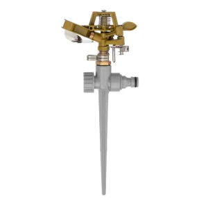 Дощувач пульсаційний на кілку, з повною або частковою зоною поливу до 12 м, матеріали: Brass, Zinc alloy INTERTOOL (GE-0052) UA