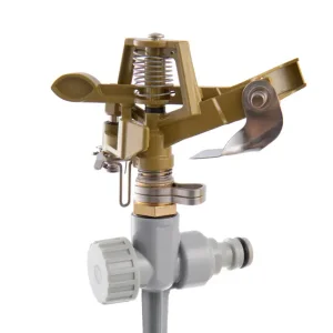 Дощувач пульсаційний на кілку, з повною або частковою зоною поливу до 12 м, матеріали: Brass, Zinc alloy INTERTOOL (GE-0052) UA