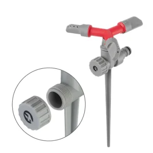 Дощувач круговий на кілку, з головкою, що обертається, матеріали: PP, ABS, Zinc alloy INTERTOOL (GE-0055) UA