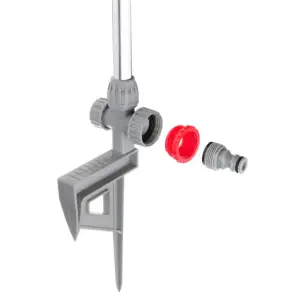 Дощувач круговий на штанзі 68 см, з головкою, що обертається, зона поливу до 11 м, матеріали: ABS, метал INTERTOOL (GE-0066) UA