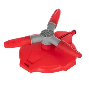 Дощувач круговий на базі, з головкою, що обертається, зона поливу до 8 м, матеріали: PP, ABS INTERTOOL (GE-0075) UA