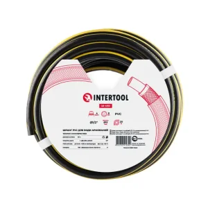 Шланг для води 4-х шаровий 1/2 ", 20м, армований, PVC INTERTOOL (GE-4103) UA