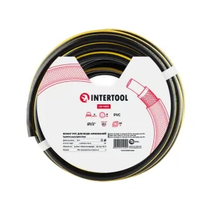 Шланг для води 4-х шаровий 1/2 ", 30м, армований, PVC INTERTOOL (GE-4105) UA