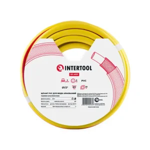 Шланг для поливу 3- х шаровий 1/2 ", 20м, армований PVC INTERTOOL (GE-4023) UA