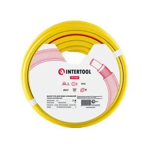 Шланг для поливу 3- х шаровий 1/2 ", 30м, армований PVC INTERTOOL (GE-4025) UA