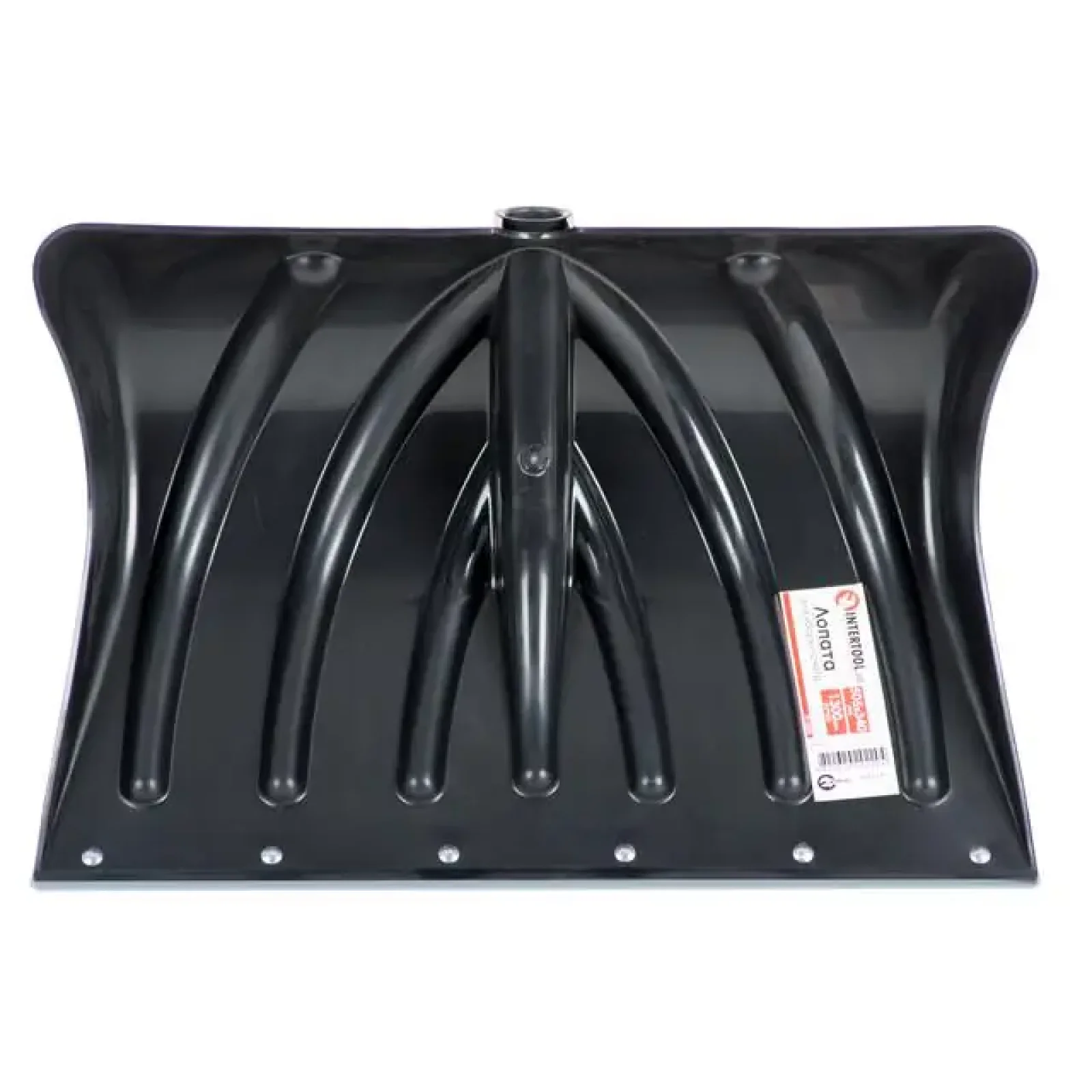 Лопата для прибирання снігу 505 * 340мм з ручкою 960мм INTERTOOL (FT-2022) UA