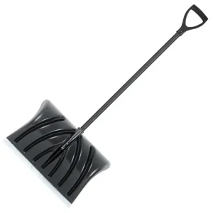 Лопата для прибирання снігу 505 * 340мм з ручкою 960мм INTERTOOL (FT-2022) UA