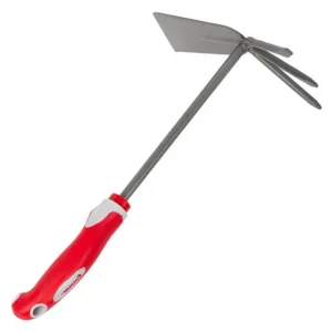 Сапа з мотикою садова, 335×195 мм, комбінована рукоятка INTERTOOL (FT-0033) UA
