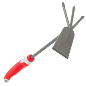 Сапа з мотикою садова, 335×195 мм, комбінована рукоятка INTERTOOL (FT-0033) UA