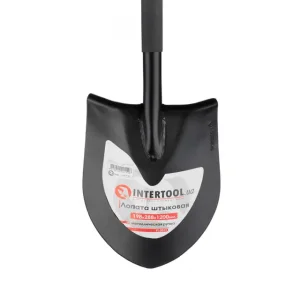 Лопата штикова, металева ручка, 198×288×1200 мм INTERTOOL (FT-2011) UA