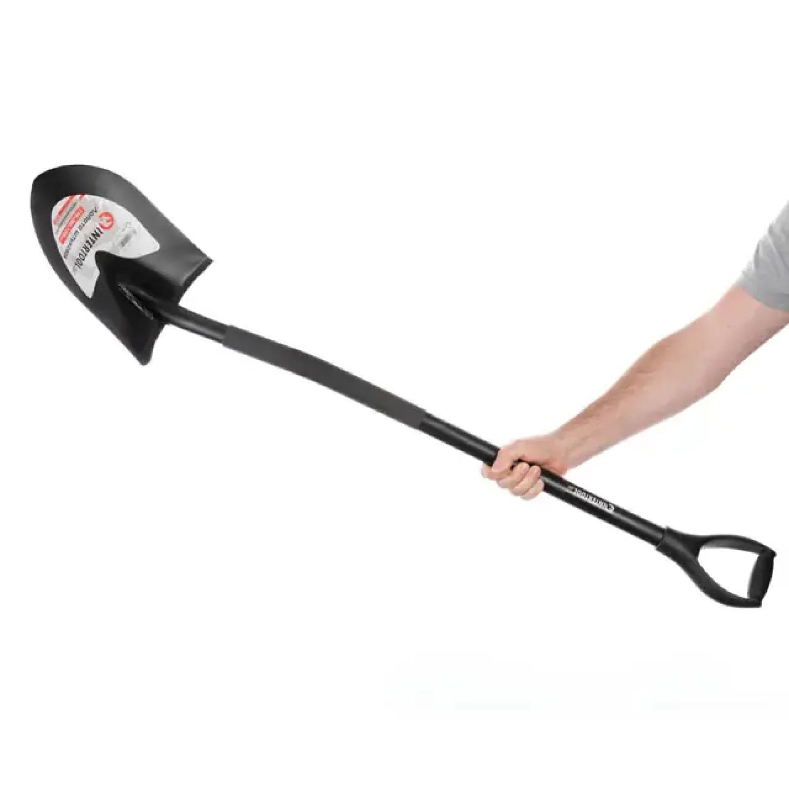 Лопата штикова, металева ручка, 198×288×1200 мм INTERTOOL (FT-2011) UA