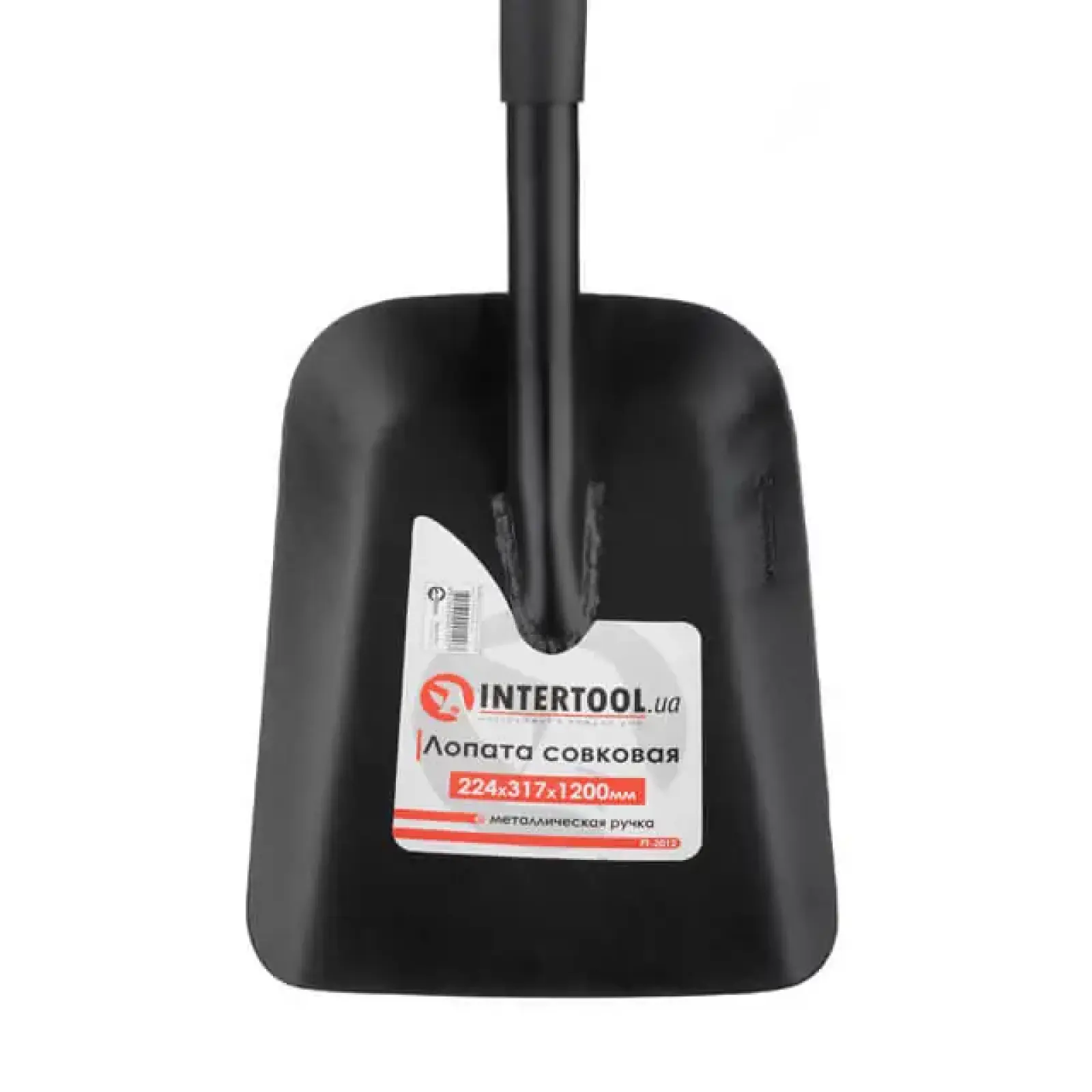 Лопата совкова, металева ручка, 224×317×1200 мм INTERTOOL (FT-2012) UA