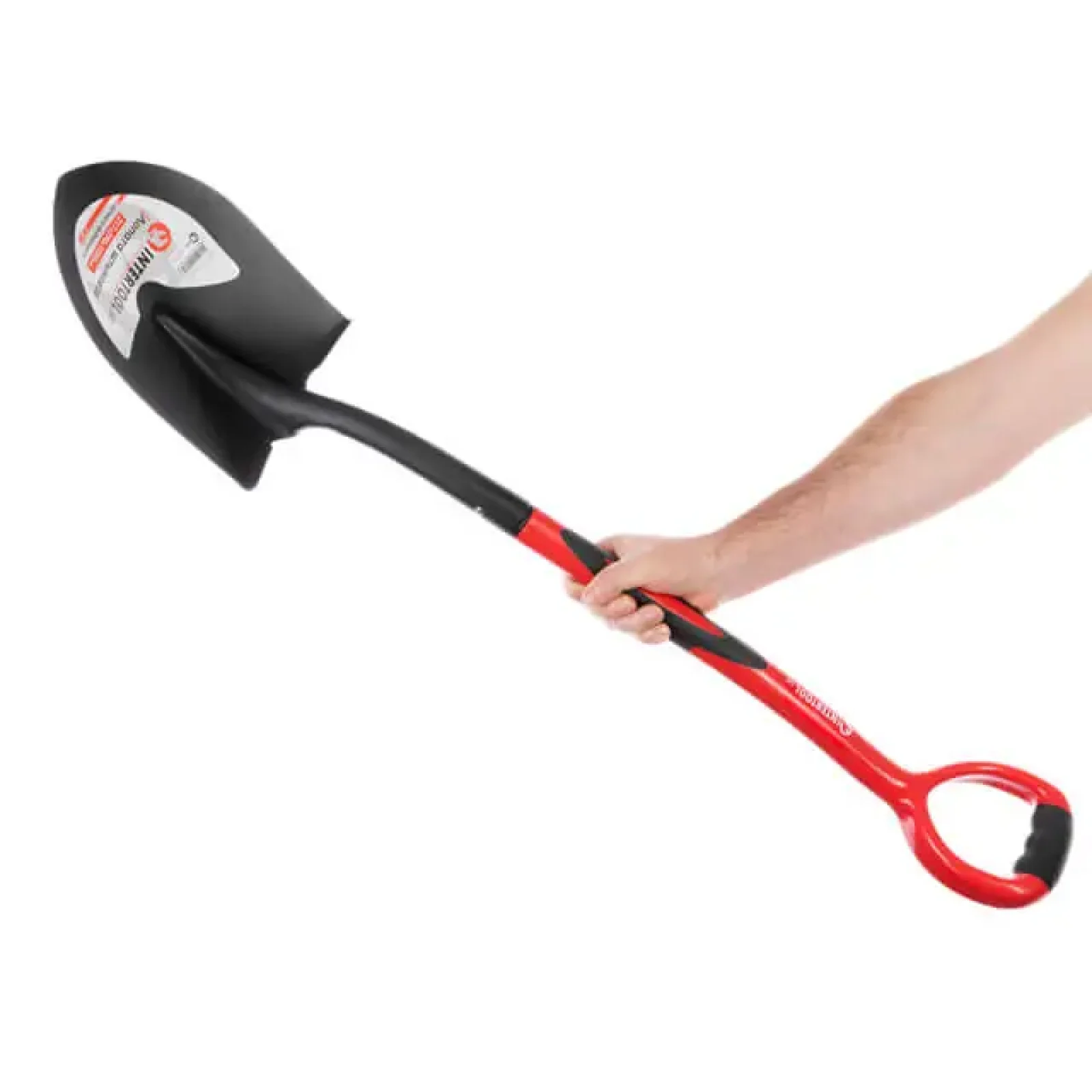 Лопата штикова, ручка з фібергласу, 217×290×1050 мм INTERTOOL (FT-2013) UA