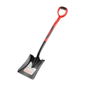 Лопата совкова, ручка з фібергласу, 238×282×1050 мм INTERTOOL (FT-2014) UA
