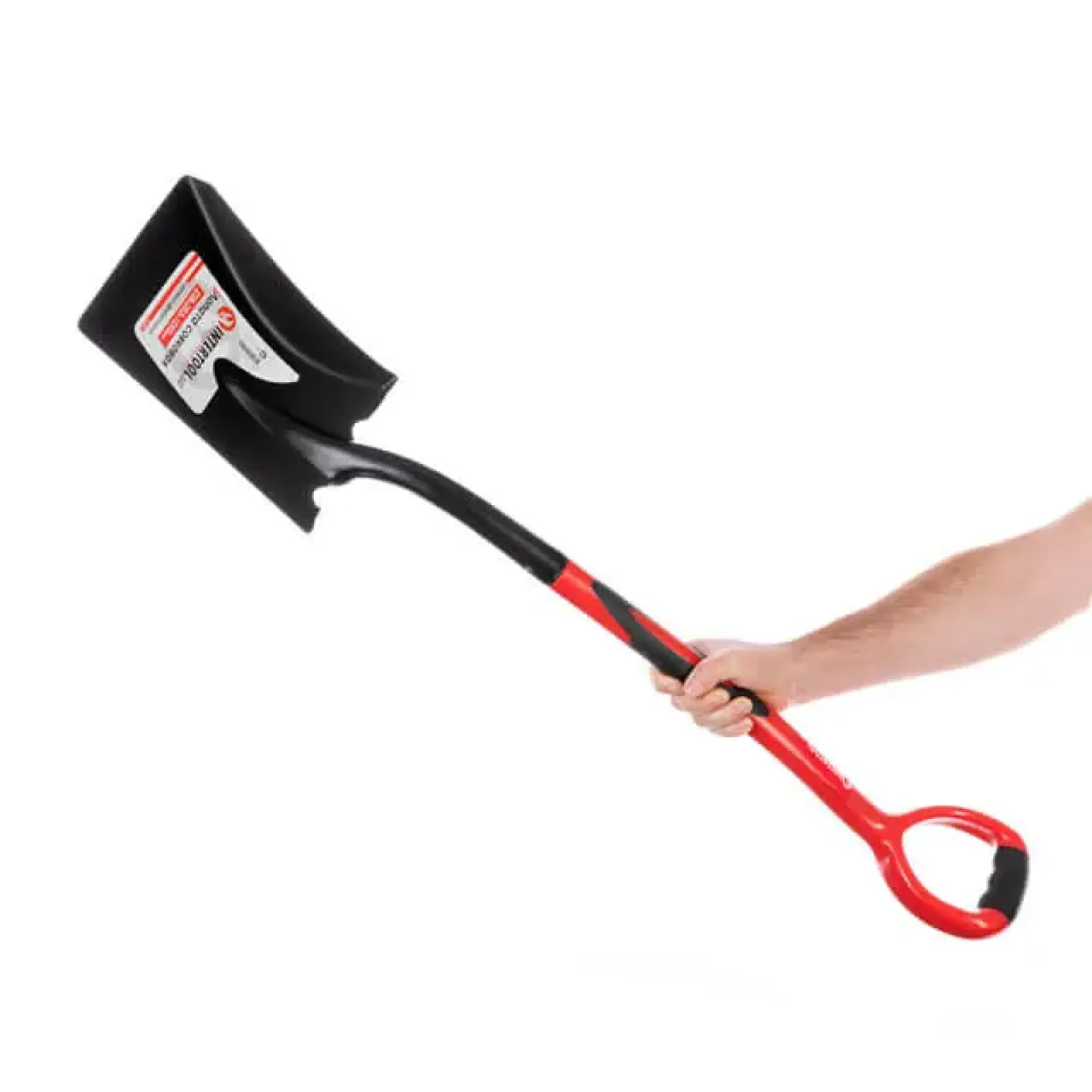 Лопата совкова, ручка з фібергласу, 238×282×1050 мм INTERTOOL (FT-2014) UA