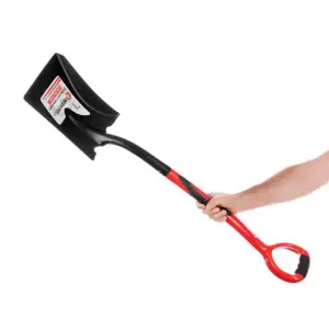 Лопата совкова, ручка з фібергласу, 238×282×1050 мм INTERTOOL (FT-2014) UA