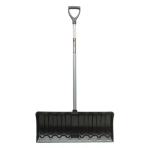 Лопата для прибирання снігу 620 * 280мм з ручкою 970 мм INTERTOOL (FT-2090) UA