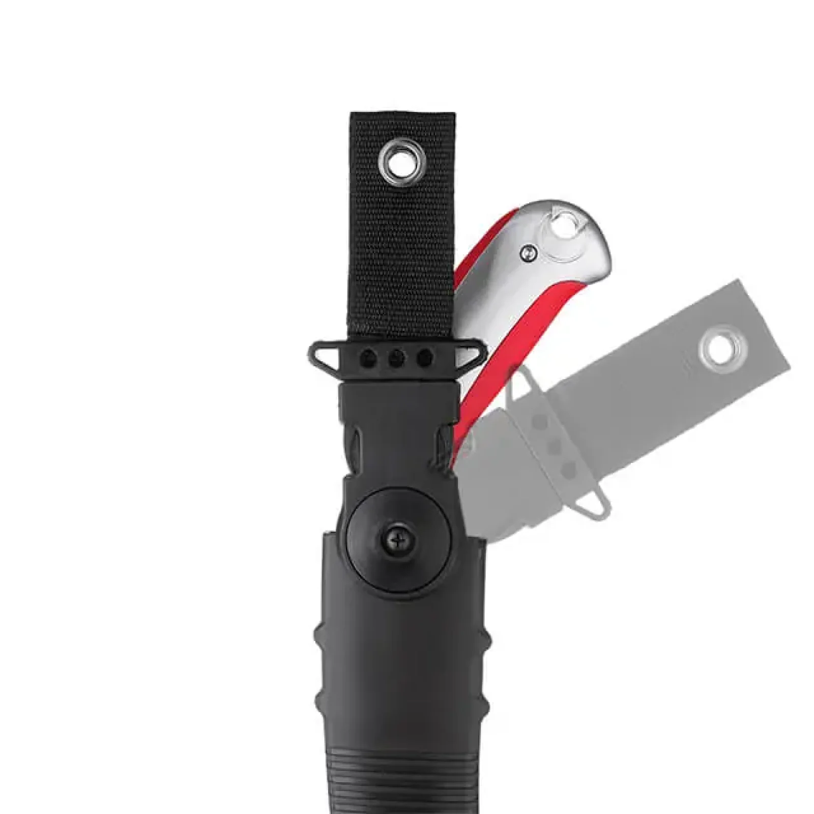 Ножівка садова вигнута, 330 мм, з металевою ручкою, пластиковий чохол INTERTOOL (HT-3146) UA