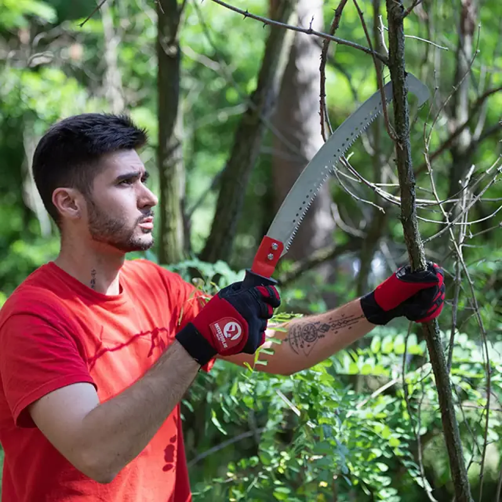 Ножівка садова з гаком, полотно: 350 мм INTERTOOL (HT-3150) UA