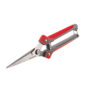 Секатор для винограду, 200 мм, INOX, комбінована рукоятка INTERTOOL (FT-1015) UA