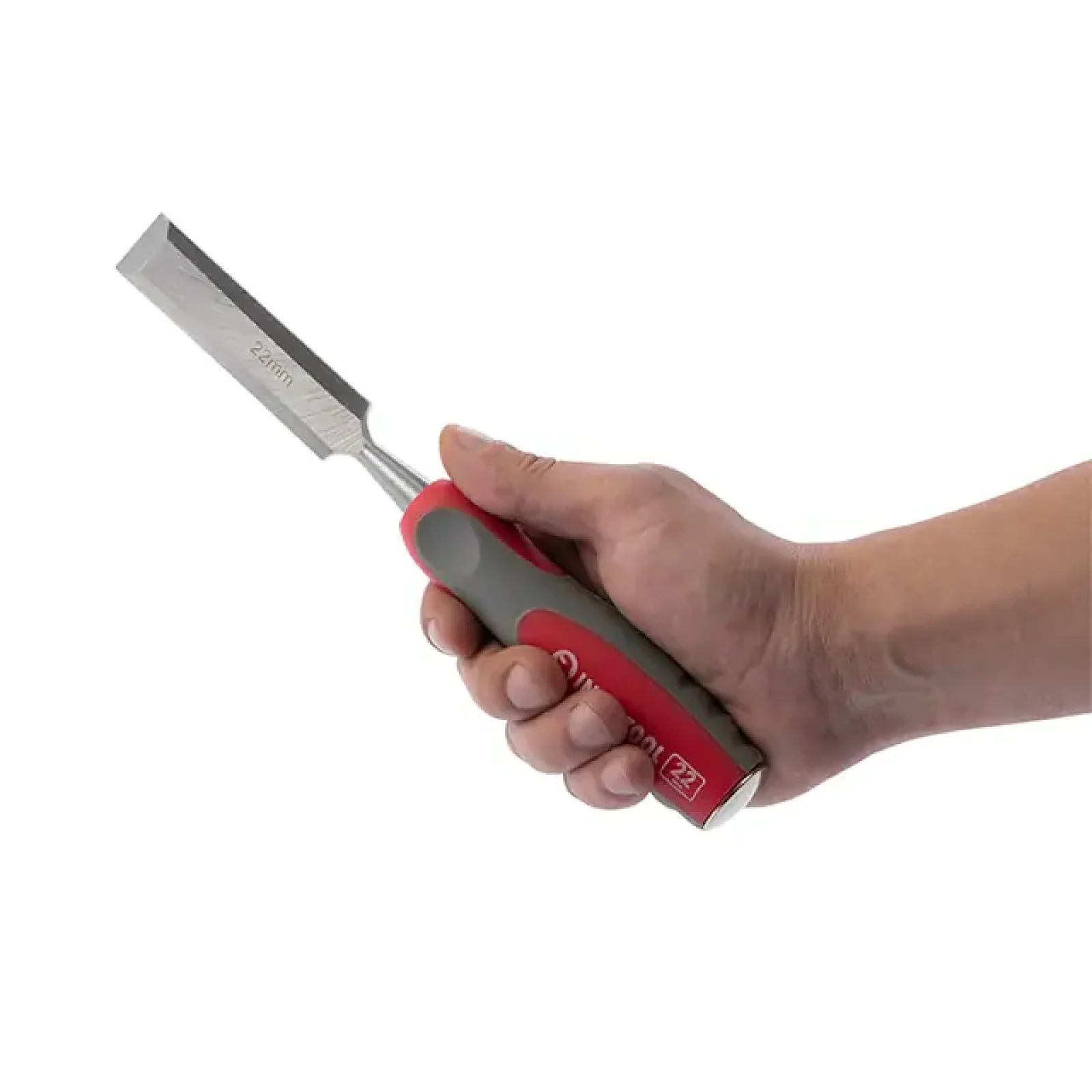 Стамеска 22мм, Cr-V, двокомпонентна рукоятка INTERTOOL (HT-3522) UA