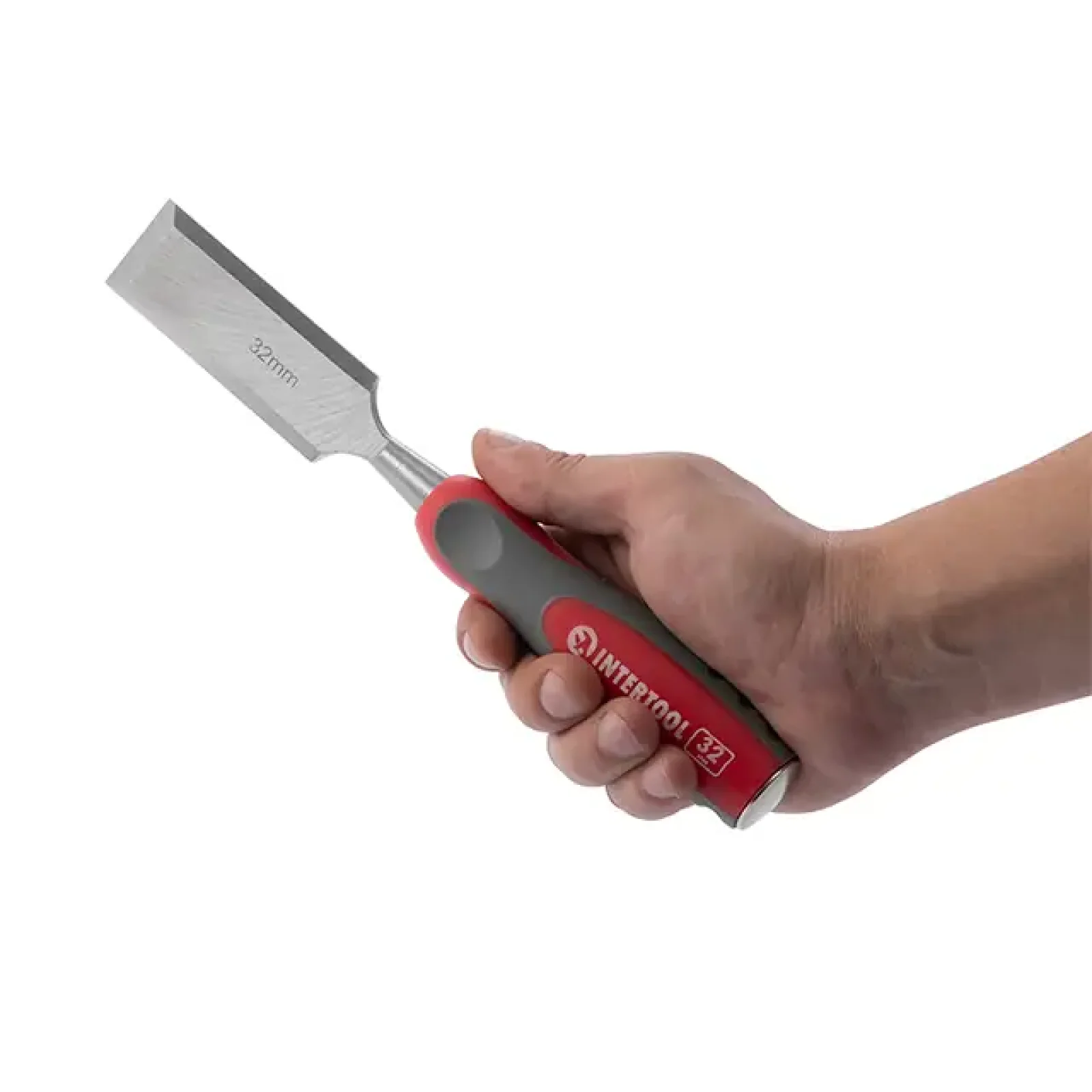 Стамеска 32мм, Cr-V, двокомпонентна рукоятка INTERTOOL (HT-3532) UA