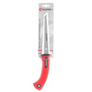 Ножівка для гіпсокартонних плит, 150 мм, 7 зуб/дюйм INTERTOOL (HT-3121) UA