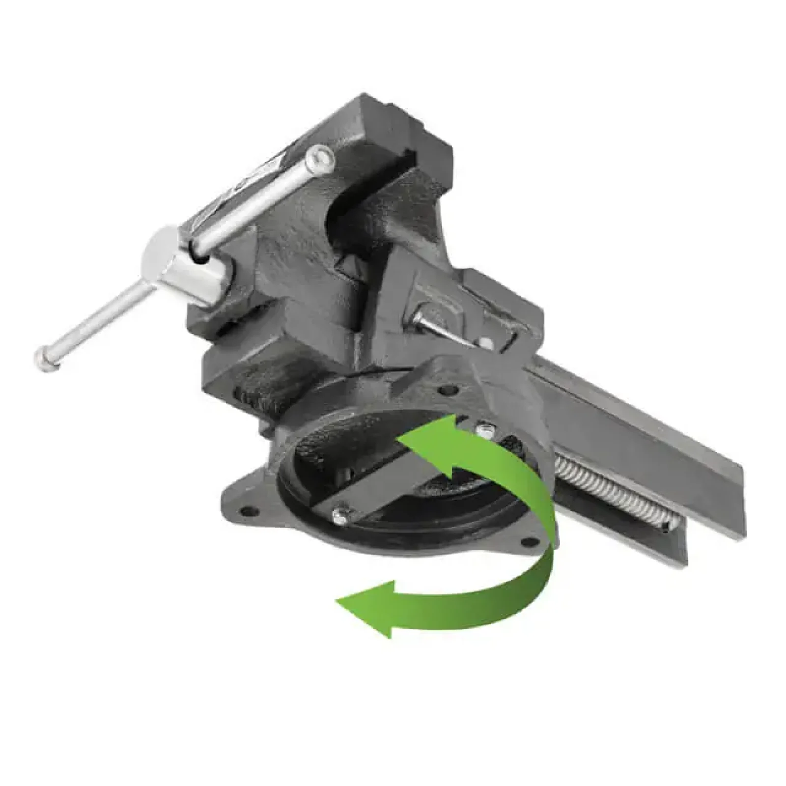 Лещата слюсарні поворотні, 150 мм, 9,6 кг INTERTOOL (HT-0083) UA