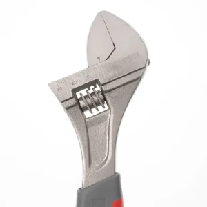 Ключ розвідний, 250 мм, ізольована рукоятка, нікельоване покриття INTERTOOL (XT-0025) UA