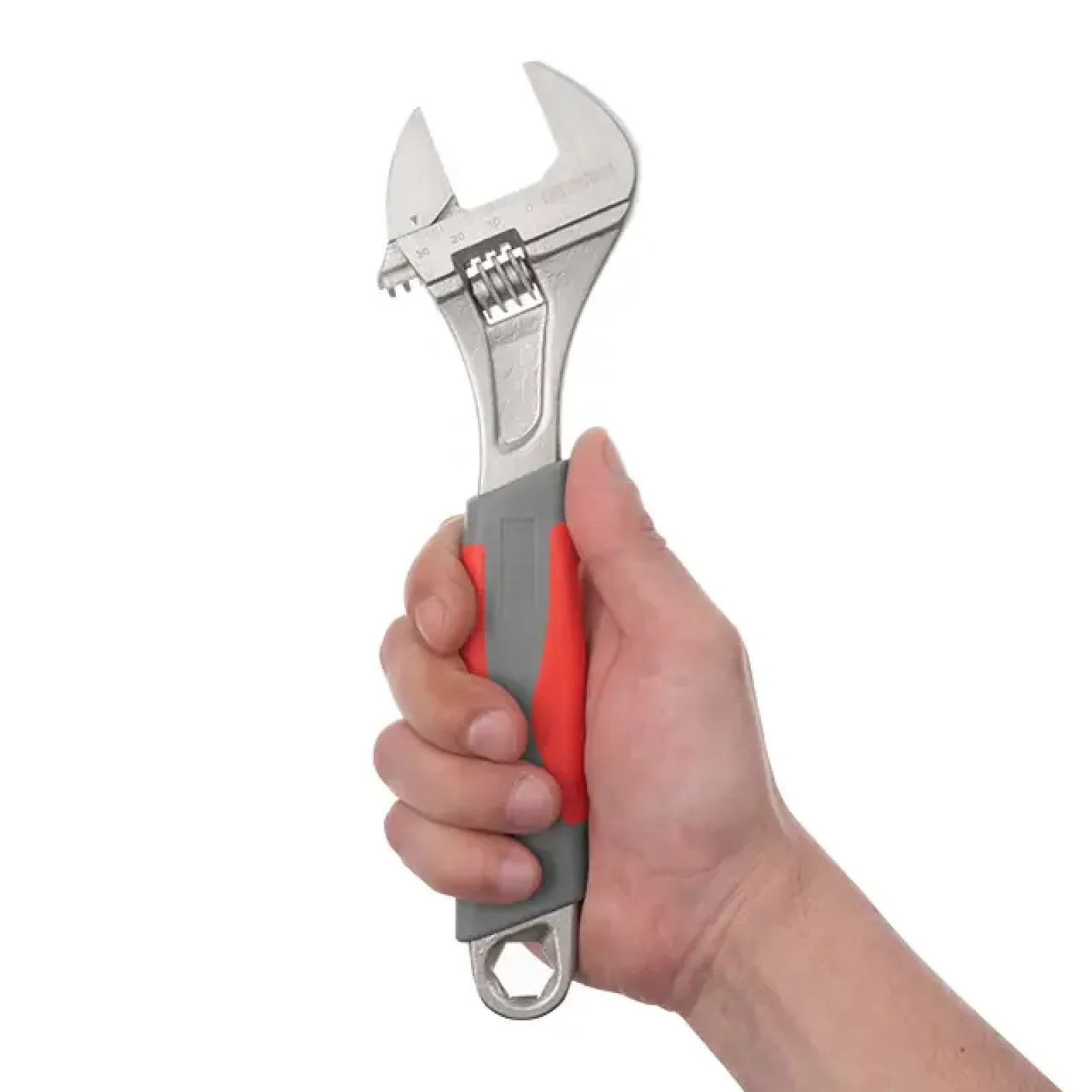 Ключ розвідний, 250 мм, ізольована рукоятка, нікельоване покриття INTERTOOL (XT-0025) UA