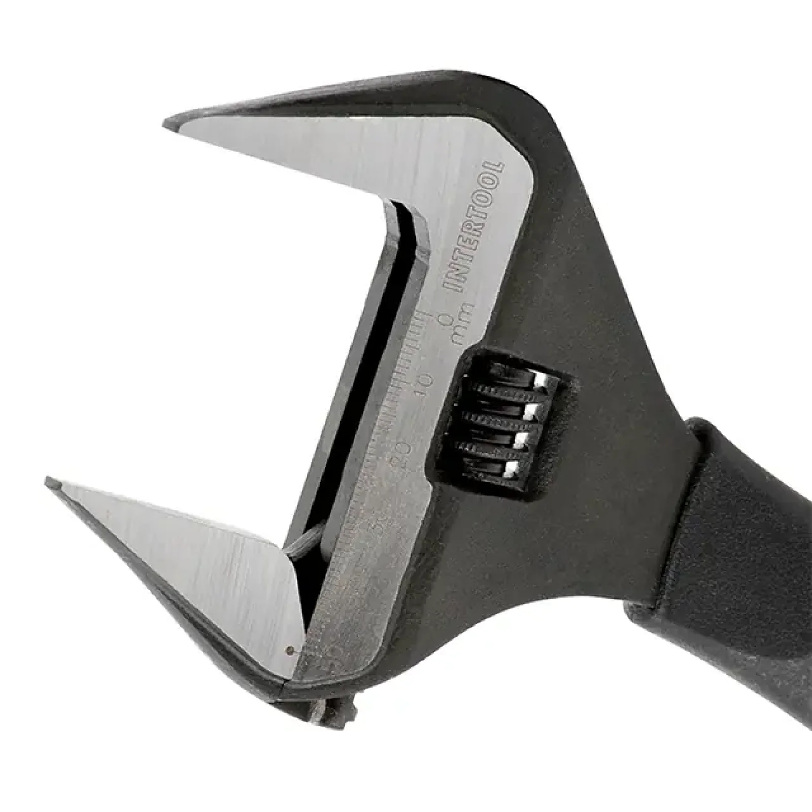 Ключ розвідний, 250 мм, прогумована ручка, розкриття губок 50 мм, Cr-V, STORM INTERTOOL (XT-0050) UA