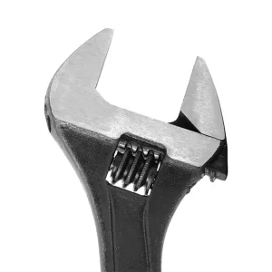 Ключ розвідний, 200 мм, Cr-V, чорний, фосфатований INTERTOOL (XT-0058) UA