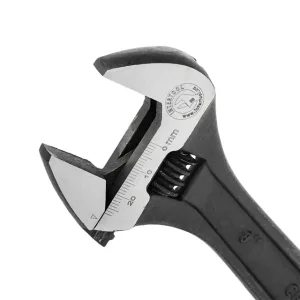 Ключ розвідний, 200 мм, Cr-V, чорний, фосфатований INTERTOOL (XT-0058) UA